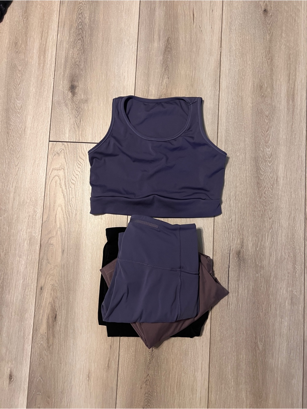 Women’s High-Waist Leggings Assorted Colors w/ 1 Matching Top